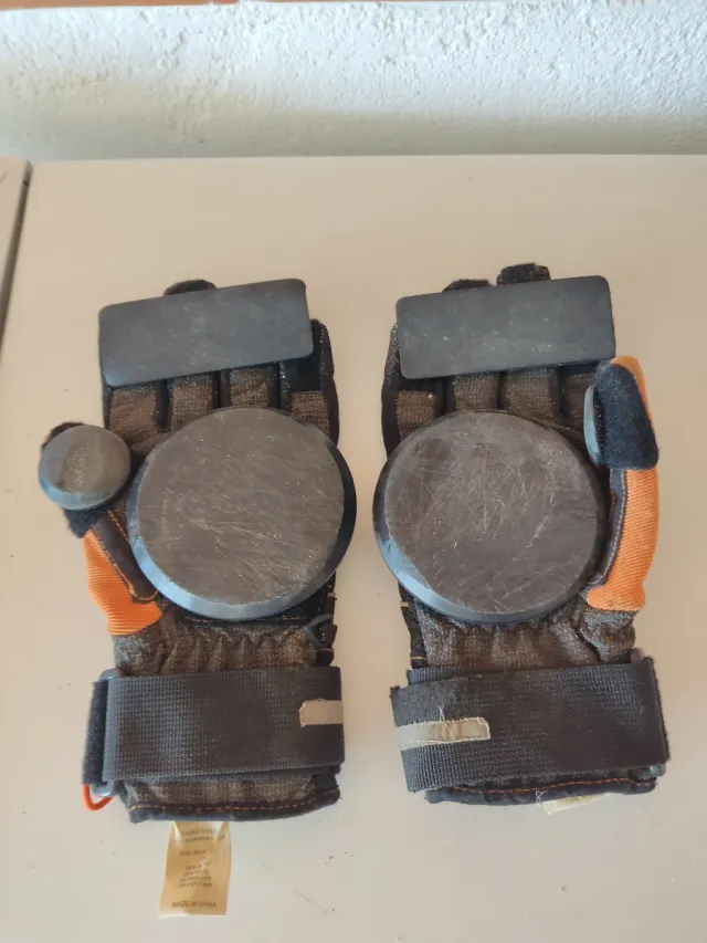 Guantes Longboard Loaded Naranja/Negro