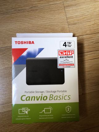 Disco Duro Externo Toshiba Canvio Basics 4TB
