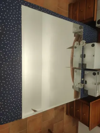 Espejo de baño con 2 farolitos