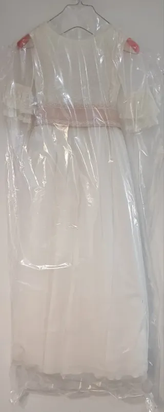 Vestido Comunión Amaya Blanco + Cancán