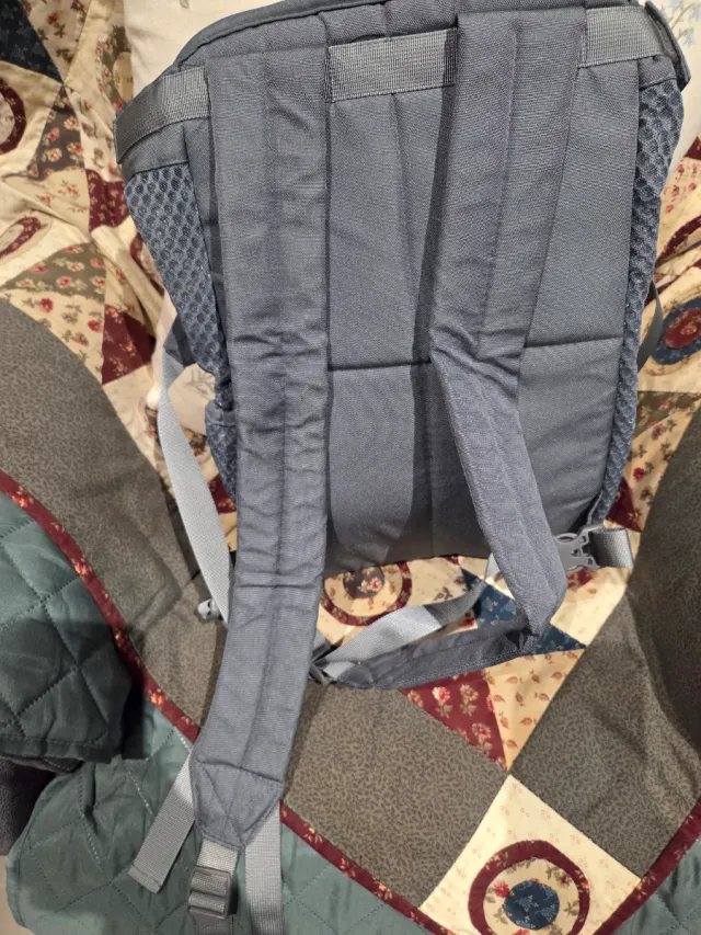 Mochila transportín perro pequeño Dogand gris