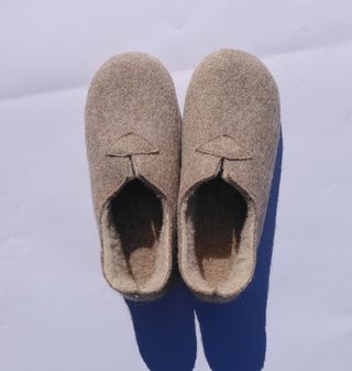 Zapatillas de lana