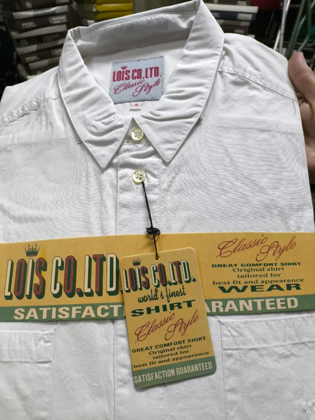 Camisa Lois Blanca Manga Corta Talla 4