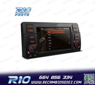 RADIO NAVEGADOR 7" PARA BMW SERIE 3 E46 98-06 USB GPS TACTIL