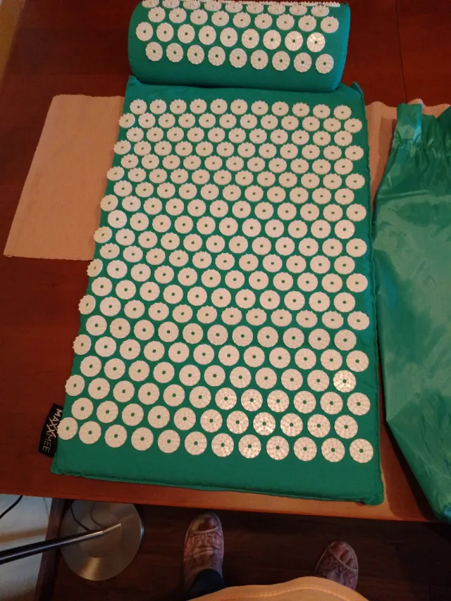 Colchoneta de masaje con almohada Medidas 40x60cm