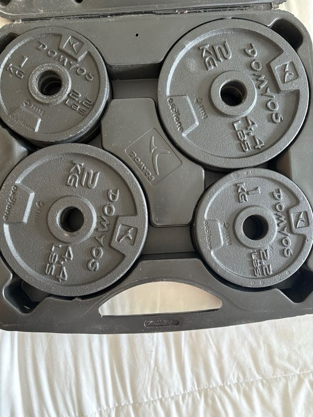 Maletín Mancuernas DOMYOS 20kg