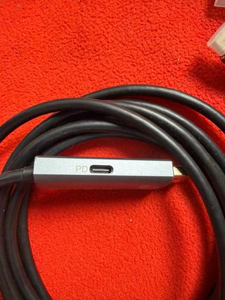 Cable USB-C a DP+PD 8K. 3 mts.
