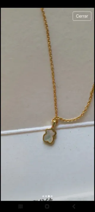 Sólo hoy en oferta-Collar Tous Oro 18k oso xss