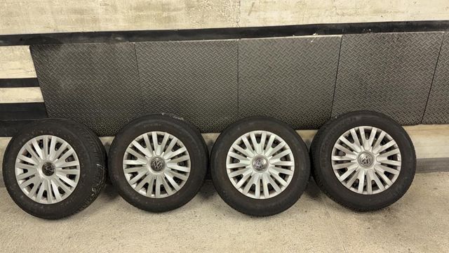 4 Cerchi in ferro con copricerchi