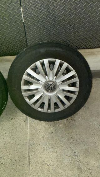 4 Cerchi in ferro con copricerchi