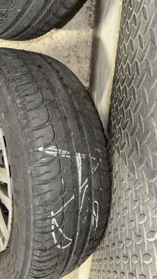 4 Cerchi in ferro con copricerchi