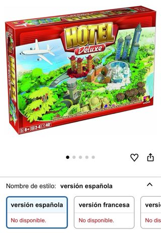 Juego de mesa Hotel Deluxe (Español)