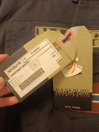 Chaqueta Napapijri Geographic Azul Multicolor