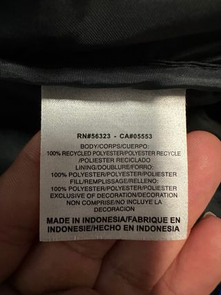 Parka Nike vintage Storm-FIT retro azul unisex XS
