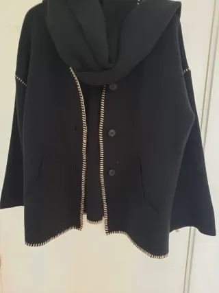 Chaqueta Parfois Lana Negra