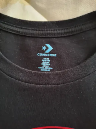 Camiseta Converse All Star Negra