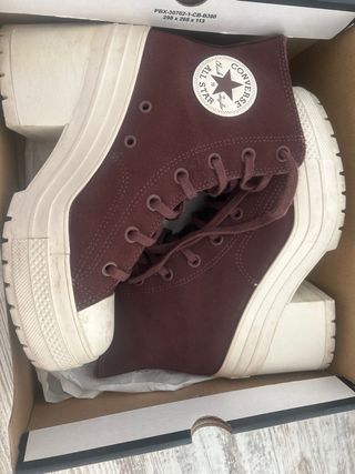 Botas Converse con plataforma y tacón