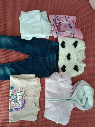Lote Ropa Invierno Niña 3-4 Años