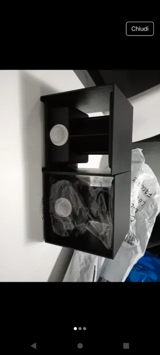 Set 2 Lampade Esterno con Sensore