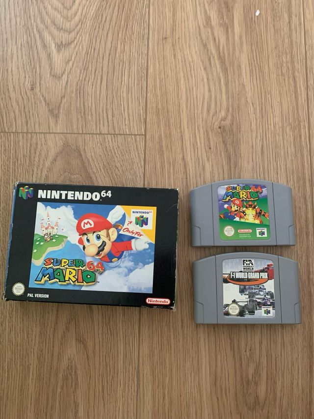 Giochi per Nintendo 64: Super Mario 64 e F1