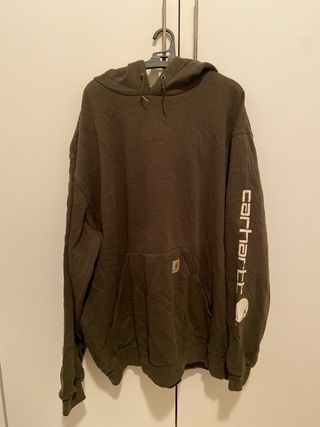 Sudadera Carhartt verde oliva