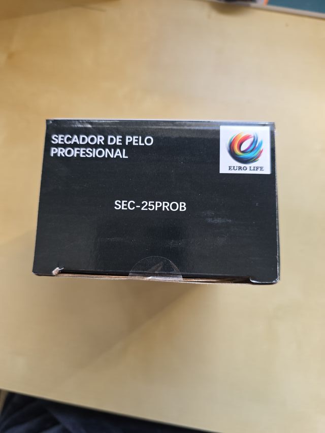 Secador de pelo EURO LIFE plegable viaje