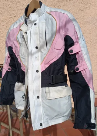 Chaqueta Moto Mujer Talla XS con protecciones