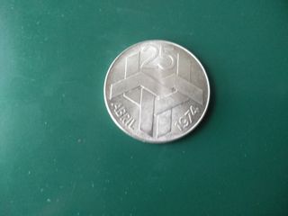 Portugal 250 Escudos 1974 monete d'argento