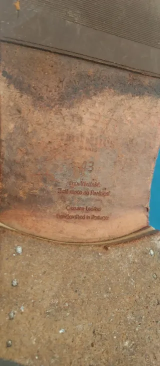 Botas de hombre marrones Francia