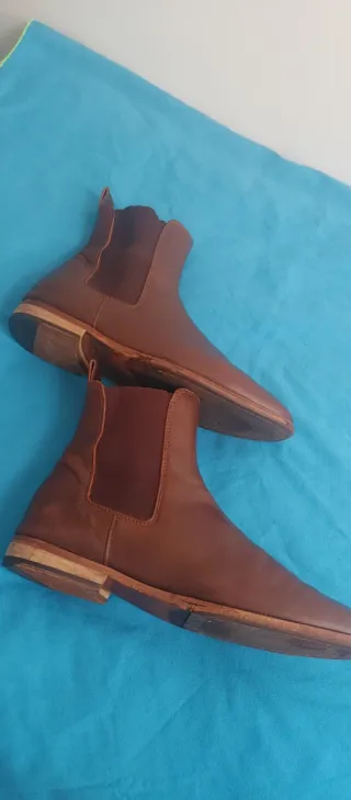 Botas de hombre marrones Francia