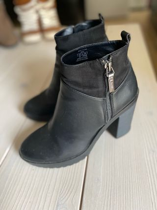 Botines Bershka Negros Talla 38