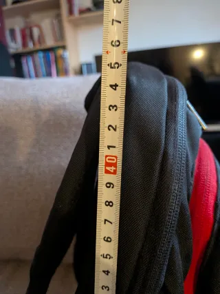 Mochila Samsonite Negra y Roja