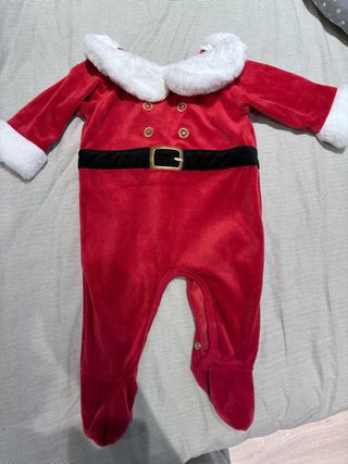 Traje Papá Noel Bebé 3 Meses Zara Home 