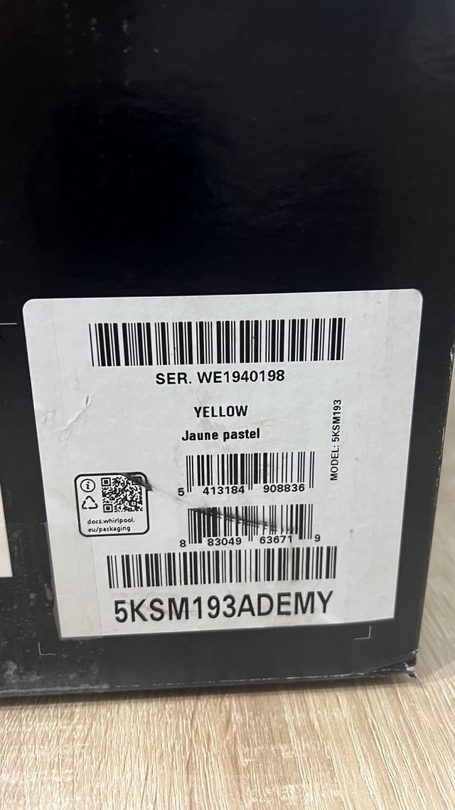 Amasadora profesional KitchenAid Artisan 4.7L