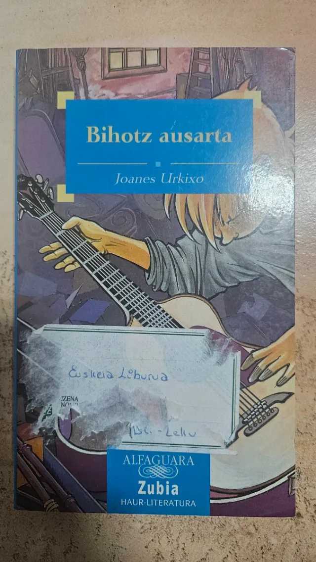 BIHOTZ AUSARTA - ZUBIA (Basque Edition)