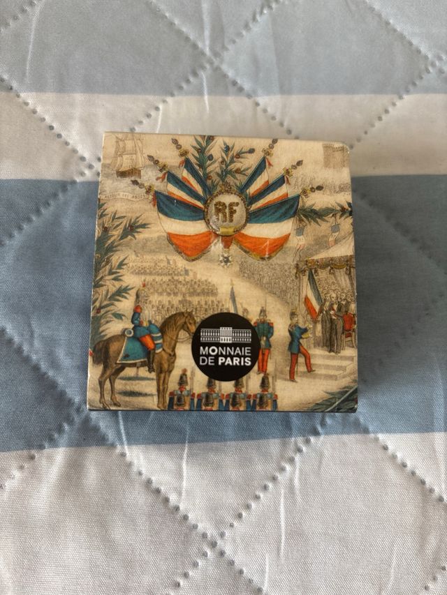 Moneda Francia 2015 Proof Color Federación