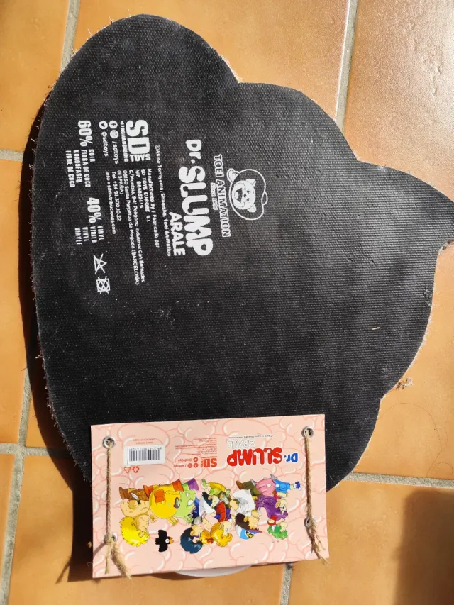 Felpudo Arale Dr Slump. NO HAGO DESCUENTOS