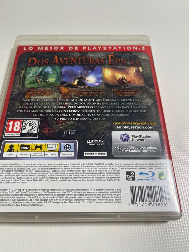 PS3 God of War Collection Essentials