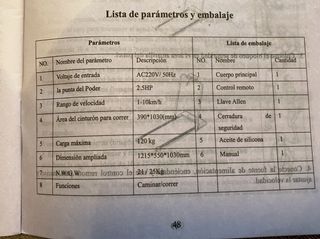 Cinta de andar/correr