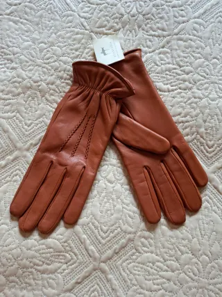 Guantes de piel ovina mujer nuevos