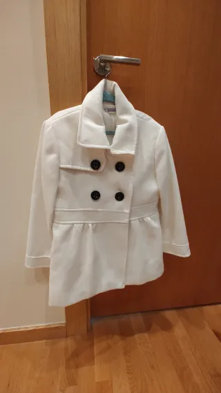 Abrigo Noventa Grados Lana Mujer Manga 3/4