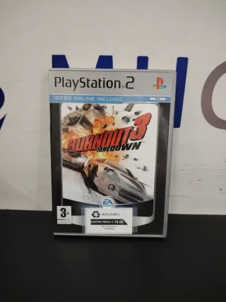 PS2 Burnout 3 Takedown - Juego Carreras