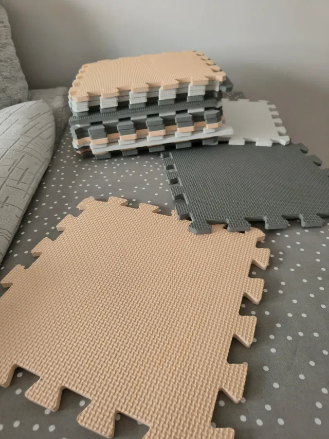 Alfombra Goma Eva Bebés Niños 20 paneles 30x30cm