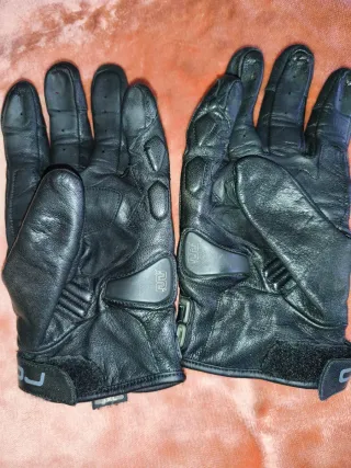 Guantes Moto Cuero Tricolor Talla 3XL