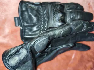 Guantes Moto Cuero Tricolor Talla 3XL