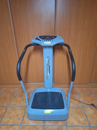 Plataforma Vibratoria Crazy Fit Massage