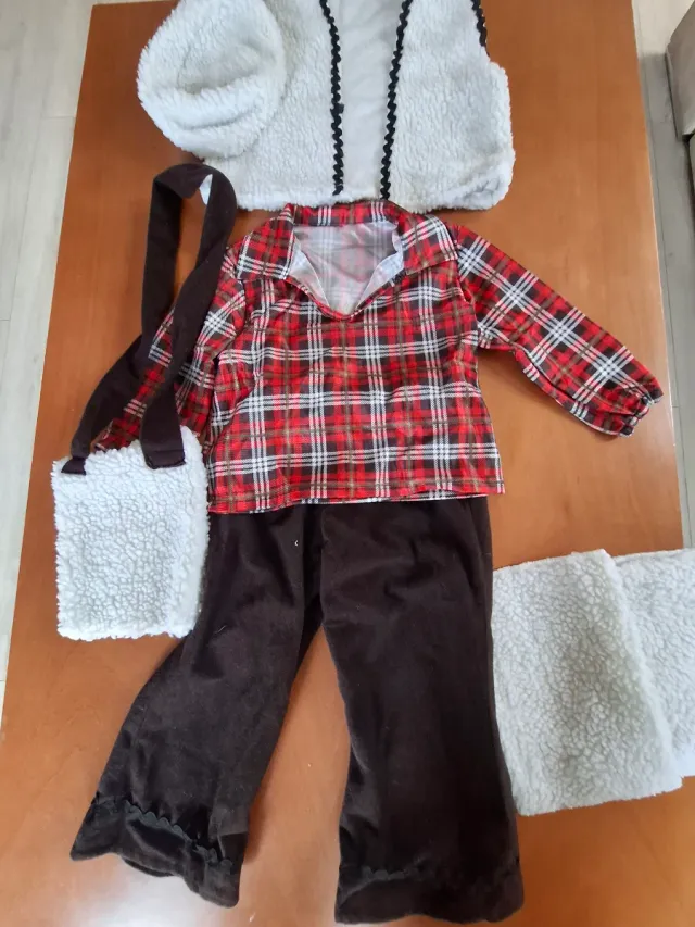 Disfraz pastor completo