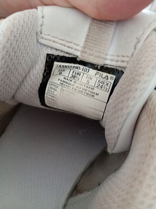 Zapatillas Fila Blancas