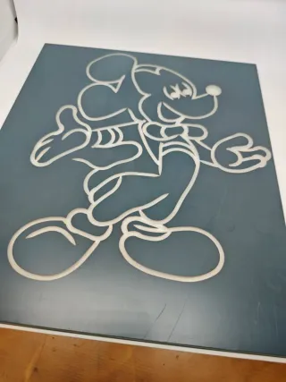 Specchio Topolino Disney Inciso