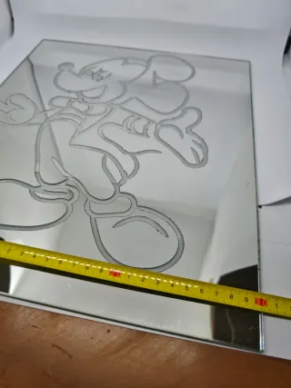 Specchio Topolino Disney Inciso